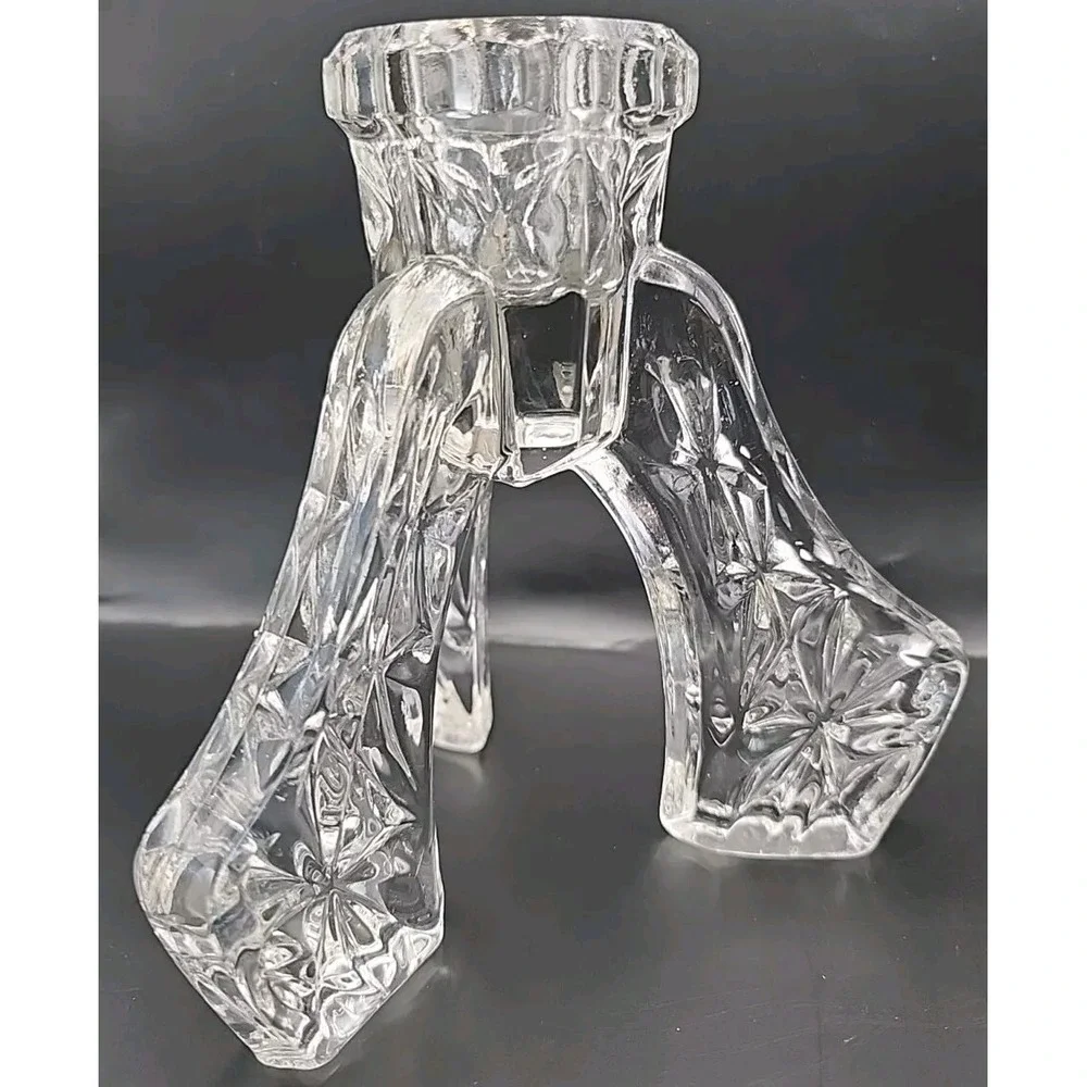 VINTAGE Libochovice Art Deco‎ Candlestick Nice!~